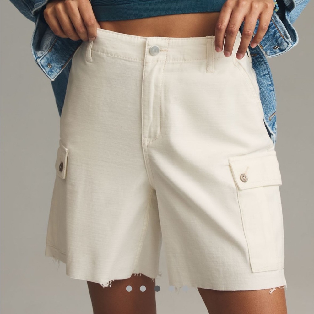 NWOT Pilcro Cargo Bermuda Shorts Size 30